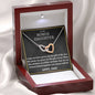 Gift of you - Bonus Daughter Necklace 14k White Gold Finish / Luxury Box Jewelry Giftinum