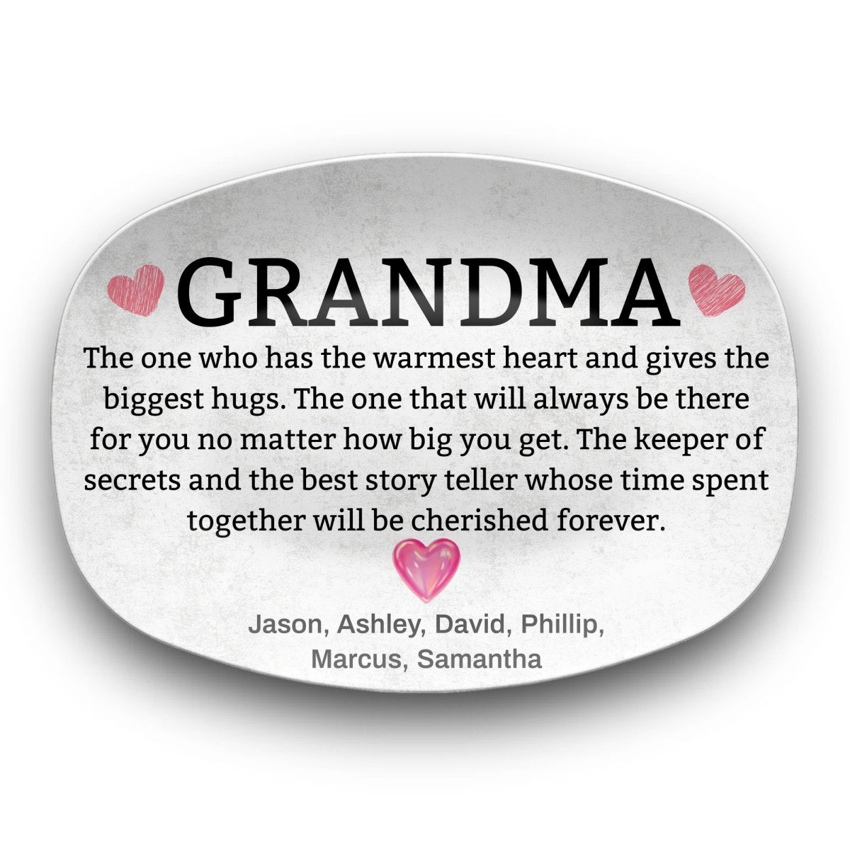 Grandma Platter Platter Giftinum