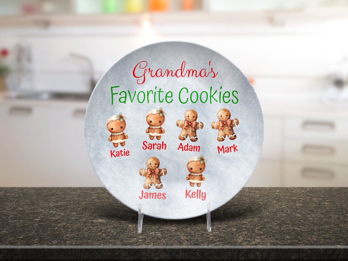 Grandma's Favorite Cookie Plate / One Cookie Giftinum