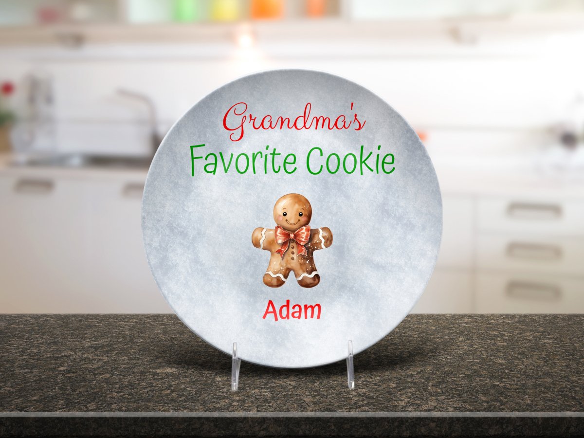 Grandma's Favorite Cookie Plate / One Cookie Giftinum