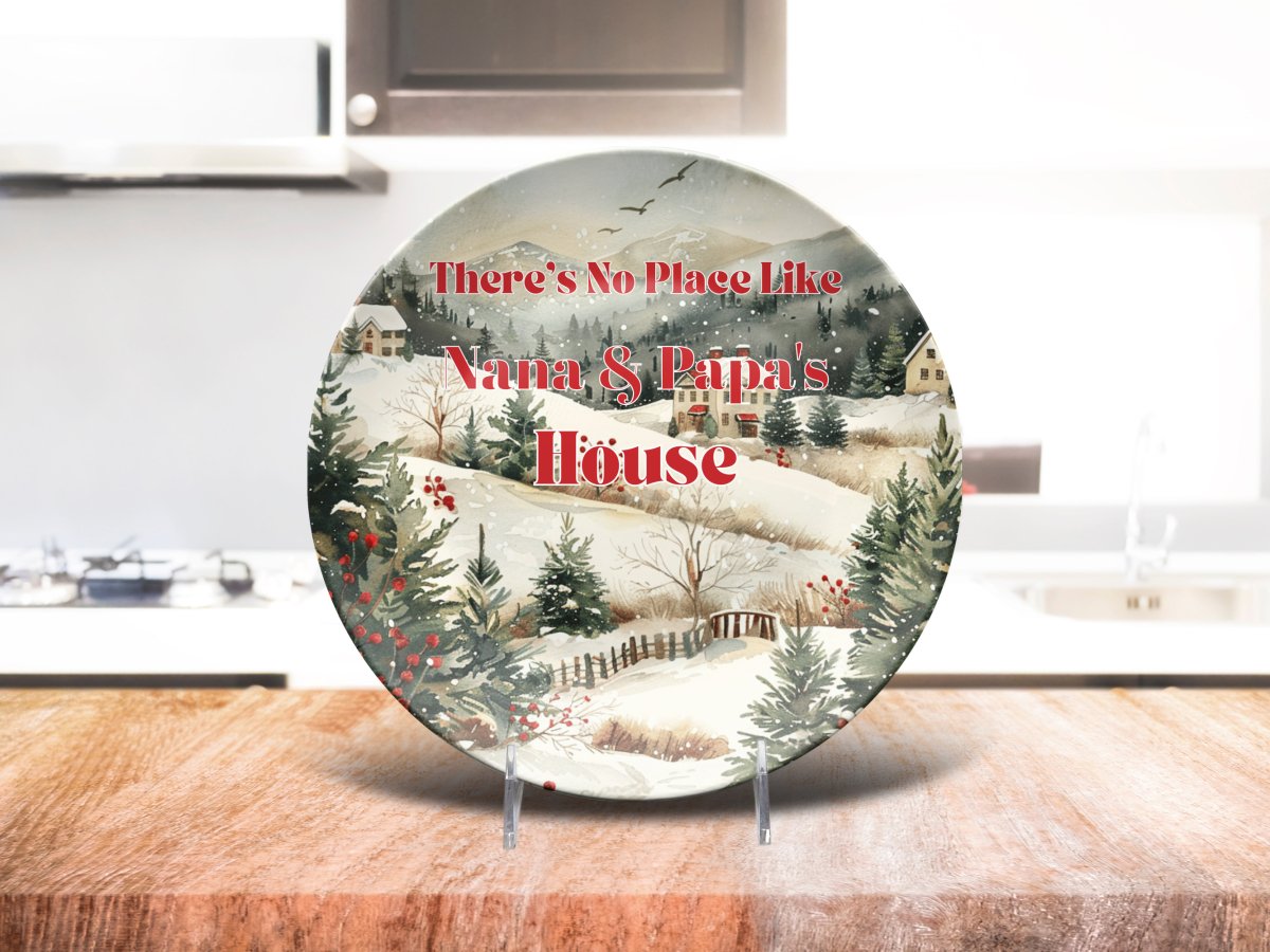 Grandparent's Christmas Platter Platter Giftinum