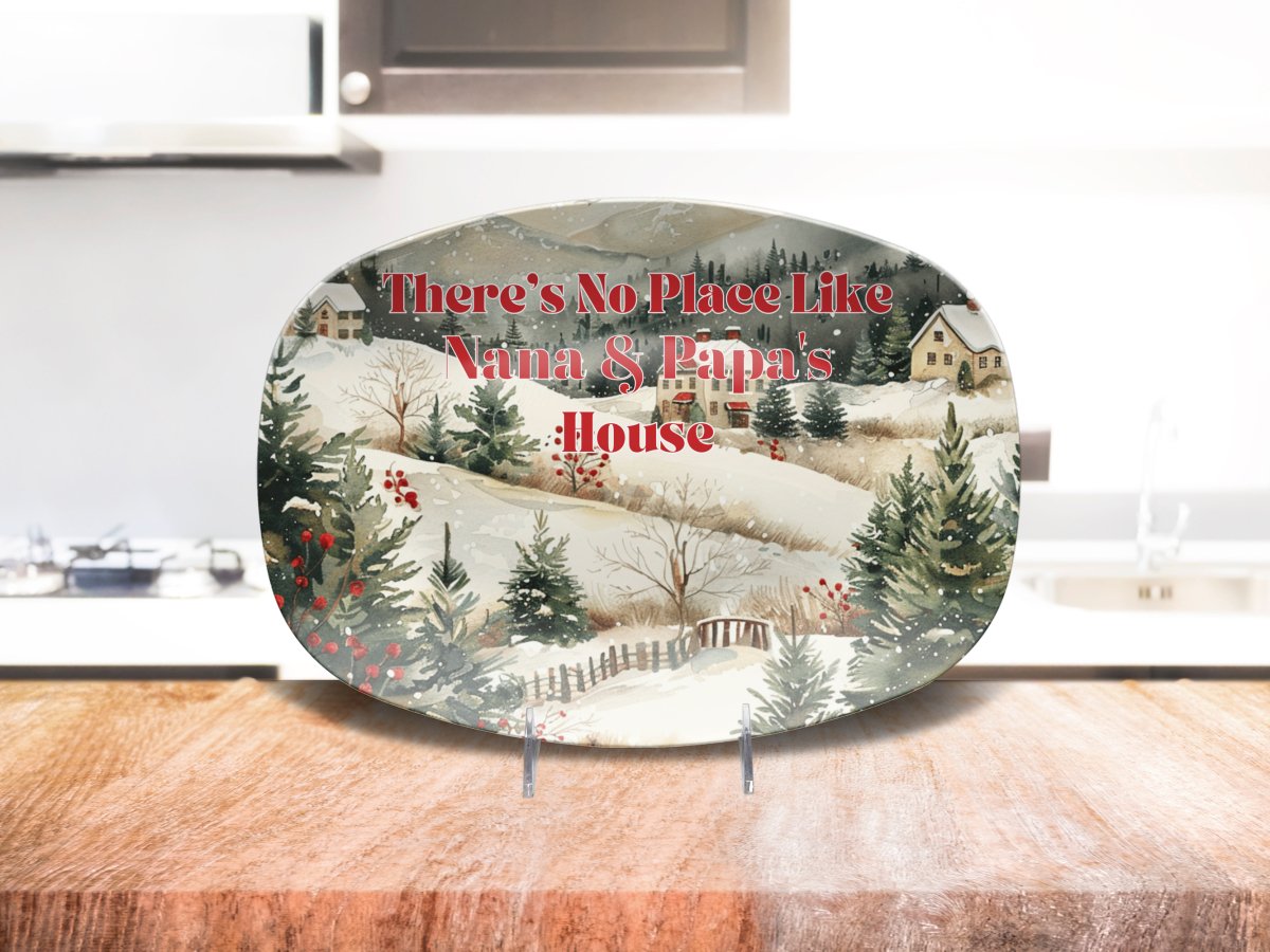 Grandparent's Christmas Platter Platter Giftinum