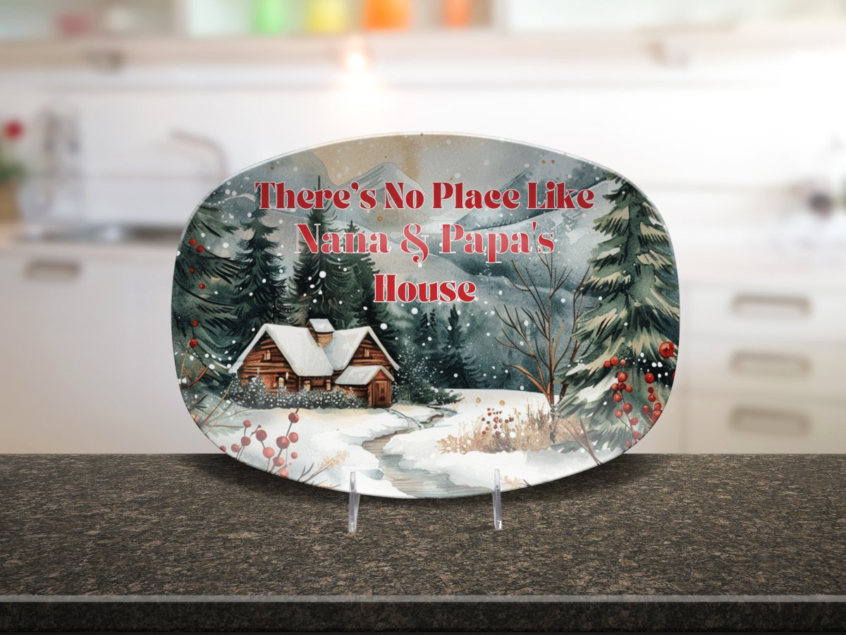 Grandparent's Christmas Platter Platter Giftinum