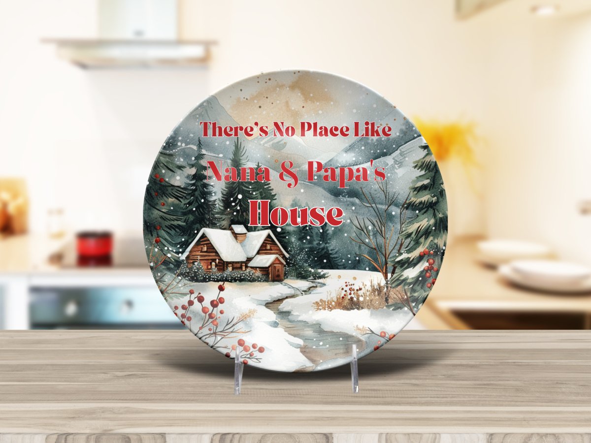Grandparent's Christmas Platter Platter Giftinum