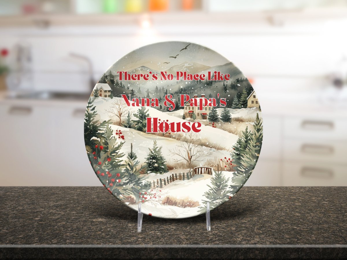 Grandparent's Christmas Platter Platter Giftinum