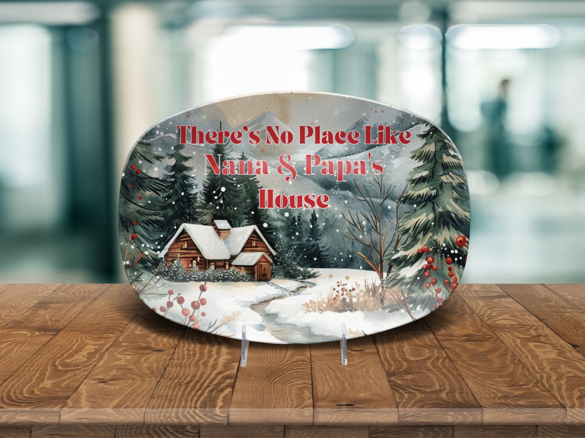 Grandparent's Christmas Platter Platter Giftinum