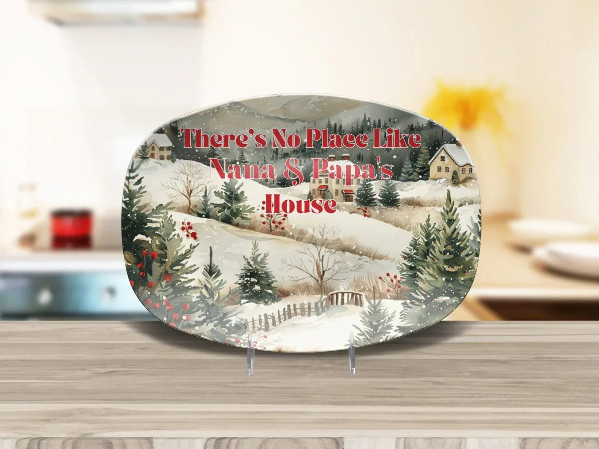 Grandparent's Christmas Platter - Giftinum
