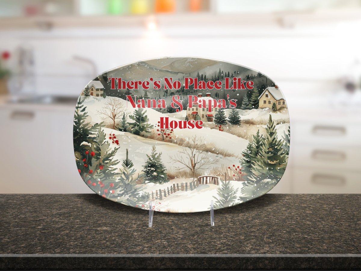 Grandparent's Christmas Platter Platter Giftinum