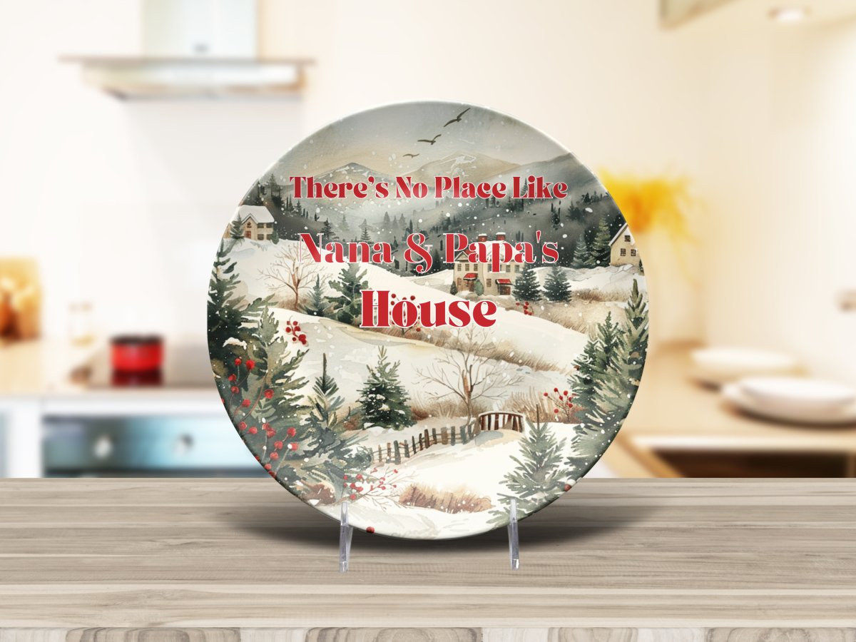 Grandparent's Christmas Platter Platter Giftinum