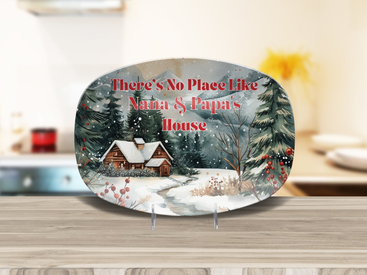 Grandparent's Christmas Platter Platter Giftinum
