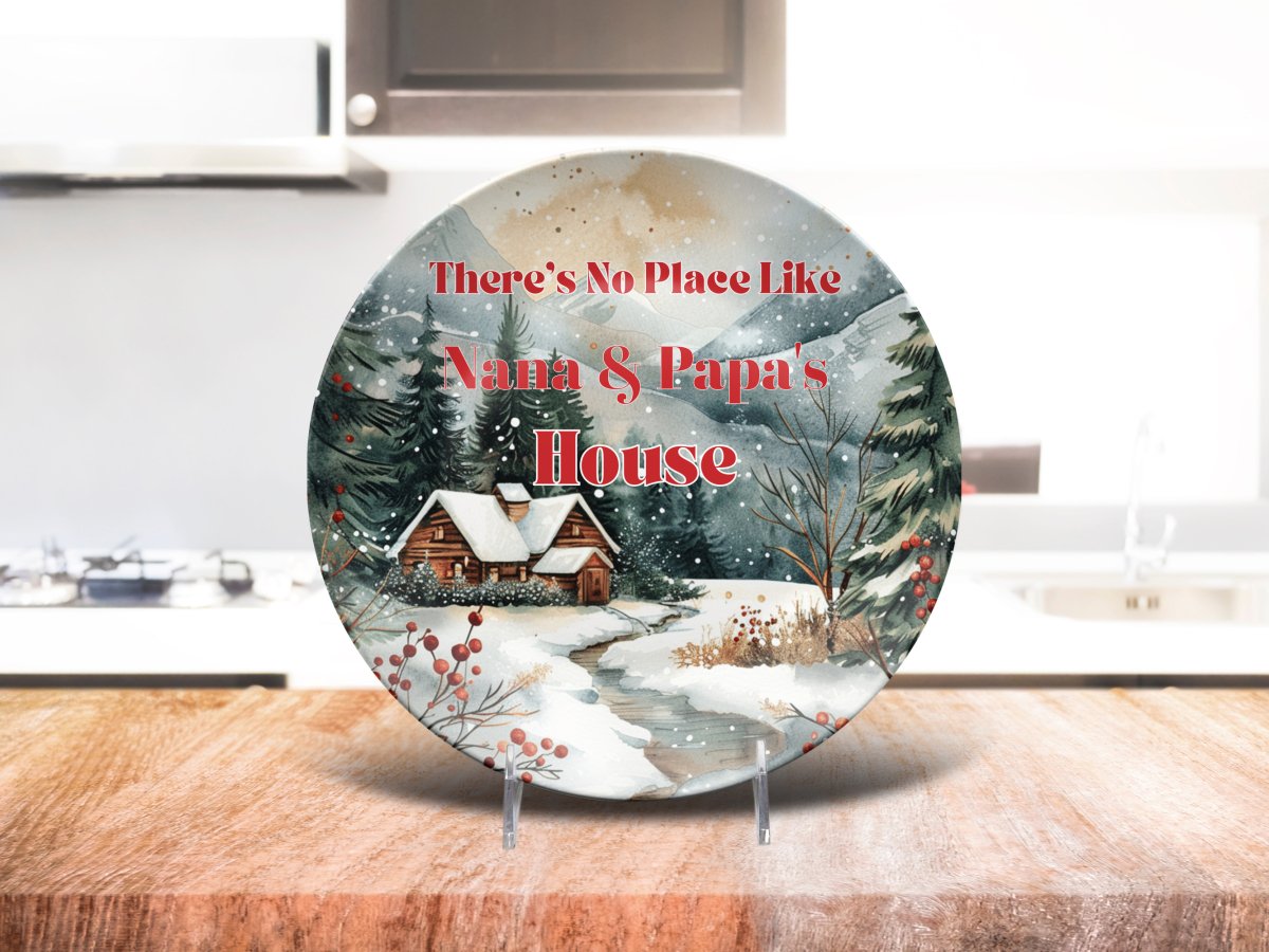 Grandparent's Christmas Platter Platter Giftinum