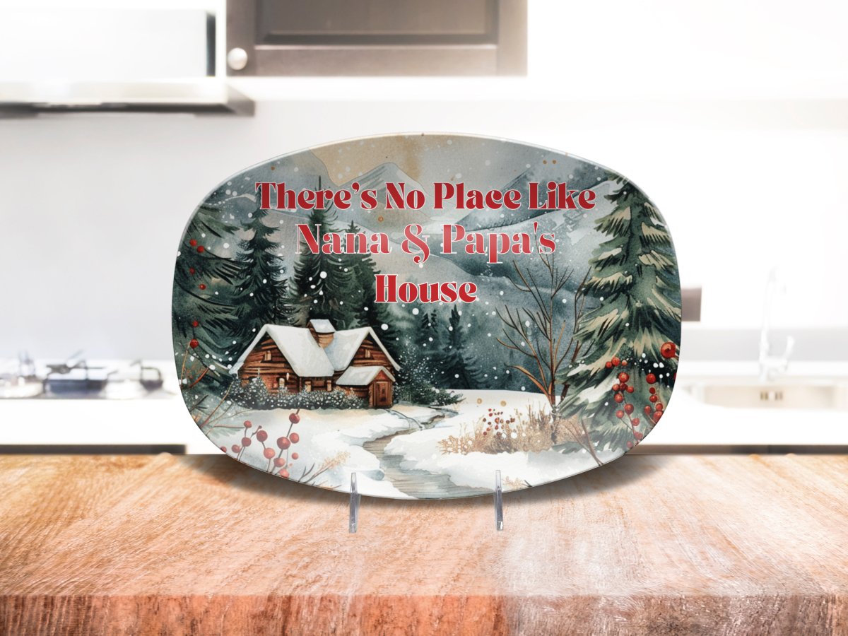 Grandparent's Christmas Platter Platter Giftinum
