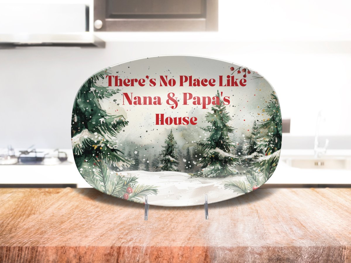 Grandparent's Christmas Platter2 Platter Giftinum