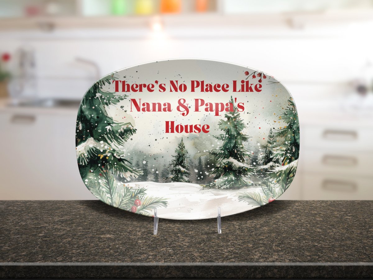 Grandparent's Christmas Platter2 Platter Giftinum