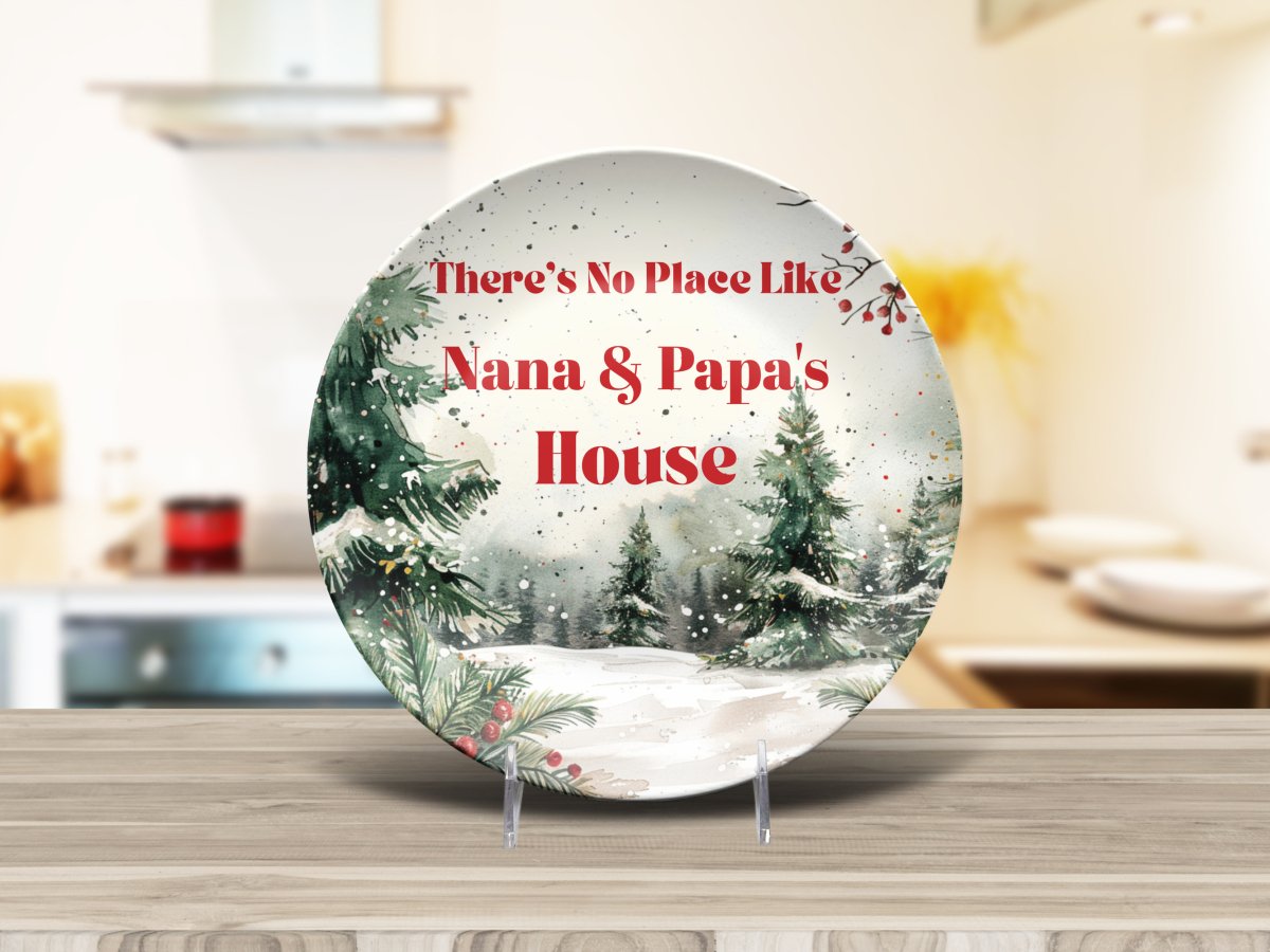 Grandparent's Christmas Platter2 Platter Giftinum