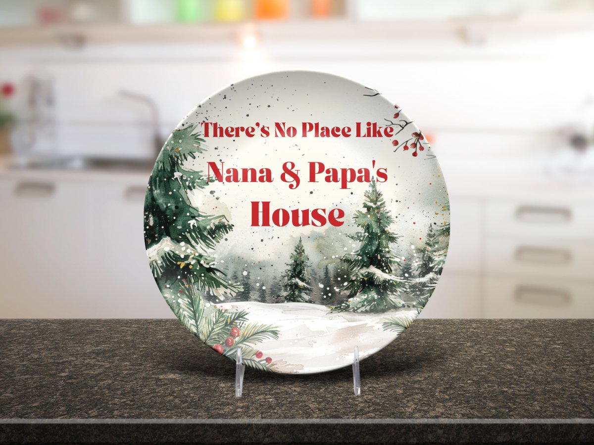 Grandparent's Christmas Platter2 Platter Giftinum
