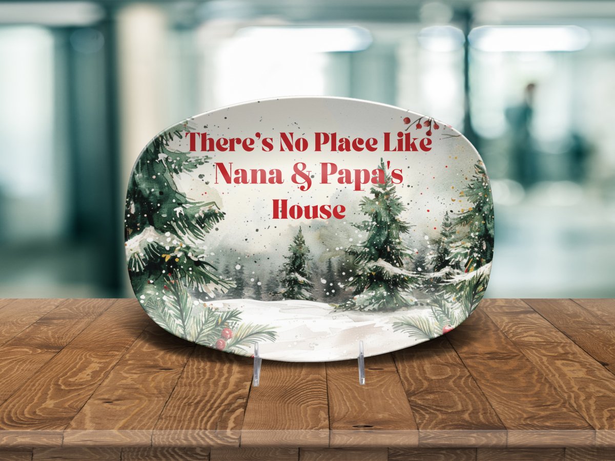 Grandparent's Christmas Platter2 Platter Giftinum