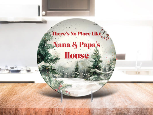 Grandparent's Christmas Platter2 Platter Giftinum