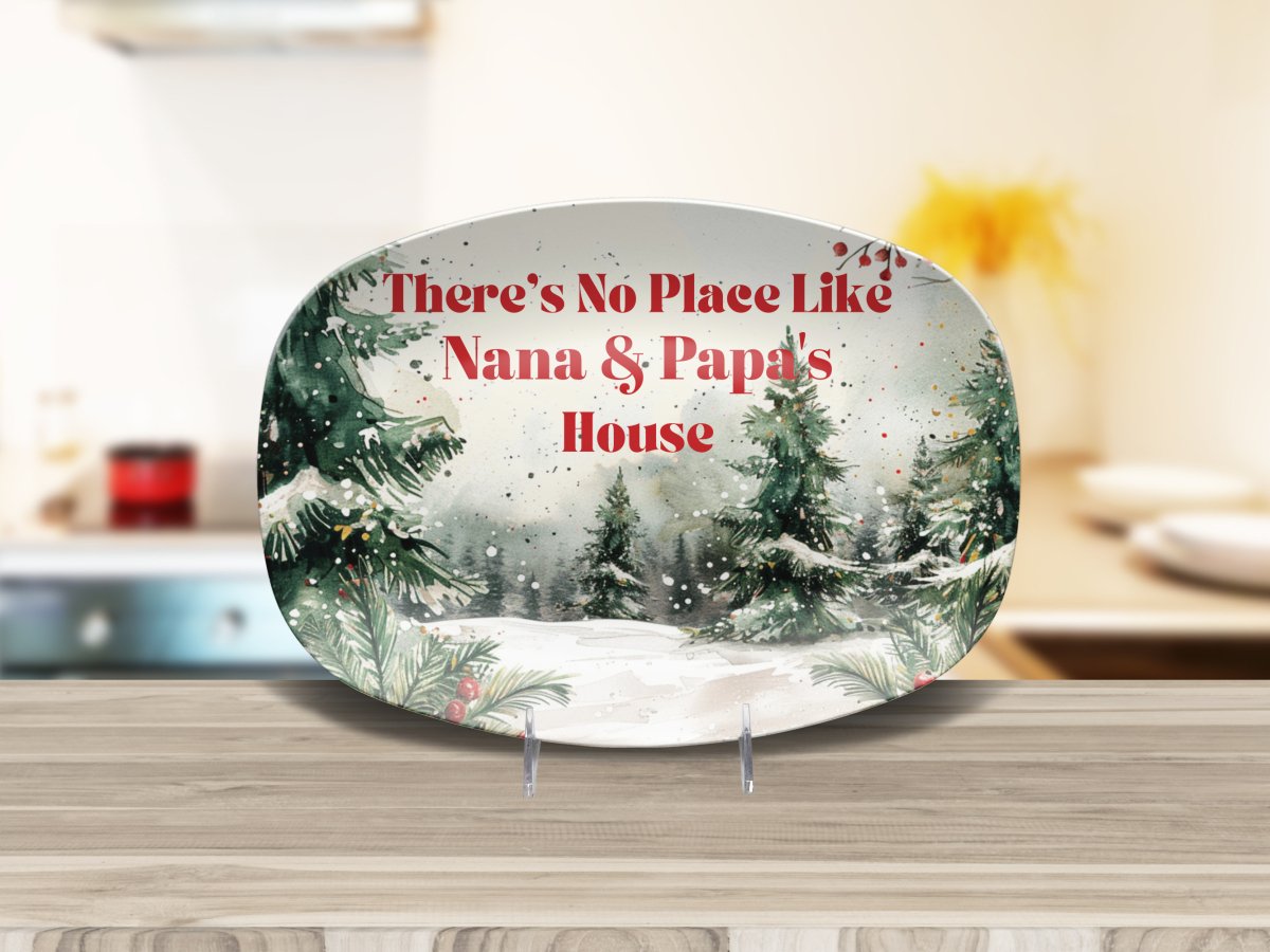 Grandparent's Christmas Platter2 Platter Giftinum