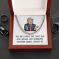 Great Dad Cuban Link Chain Stainless Steel / Standard Box Jewelry Giftinum