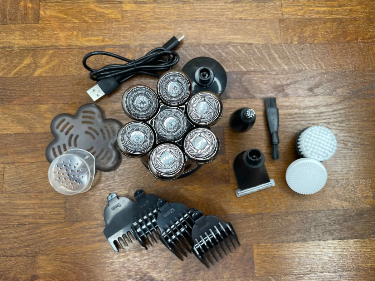 Head Shaving Electric Razor None Giftinum