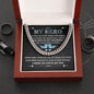 Hero Of My Childhood Cuban Link Chain Stainless Steel / Standard Box Jewelry Giftinum