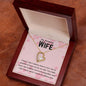 I know I don't always show it Valentine's Wife Necklace 14k White Gold Finish / Standard Box Jewelry Giftinum