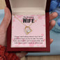 I know I don't always show it Valentine's Wife Necklace 18k Yellow Gold Finish / Luxury Box Jewelry Giftinum