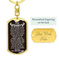 Keychain Dog Tag - baby Dog Tag with Swivel Keychain (Gold) / Yes Jewelry Giftinum