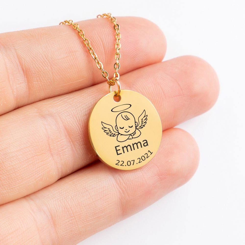 Little Angel Without back engraving / Gold Niches Giftinum
