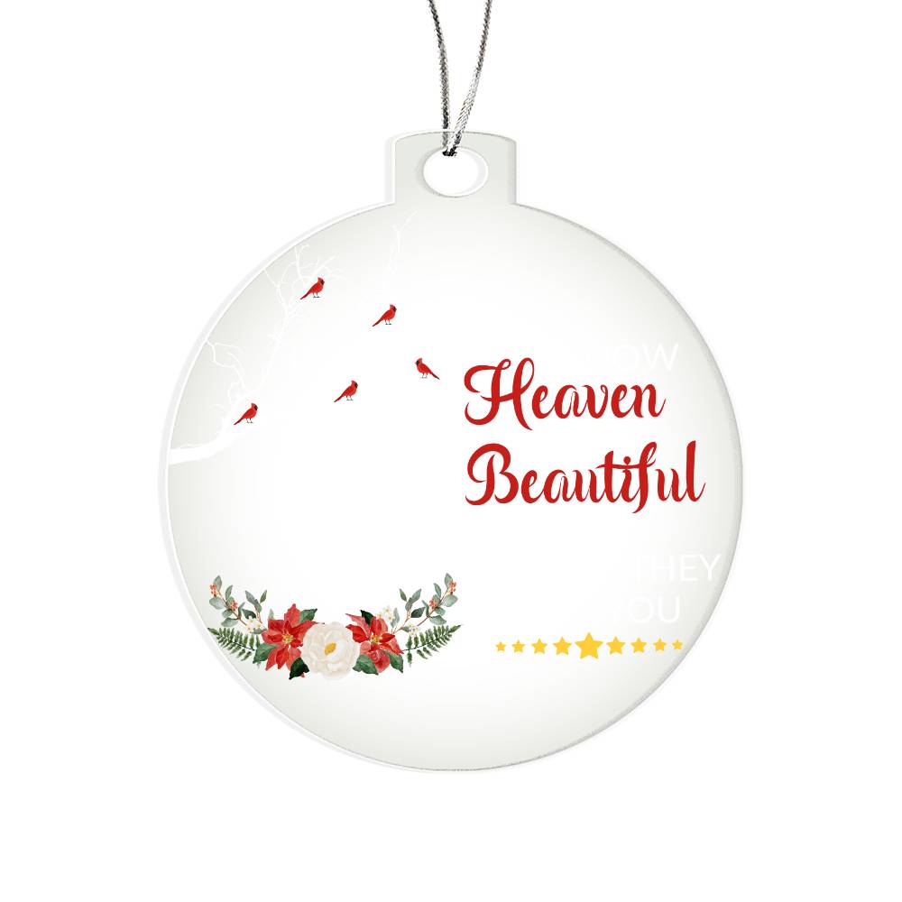 Loss Ornament Acrylic Ornament Jewelry Giftinum