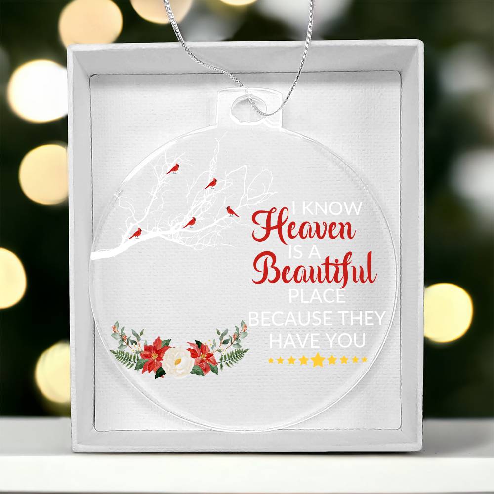 Loss Ornament Acrylic Ornament Jewelry Giftinum