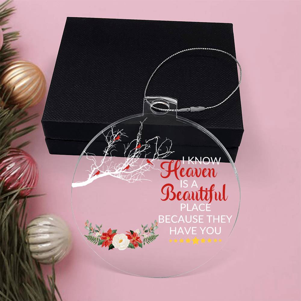 Loss Ornament Acrylic Ornament Jewelry Giftinum
