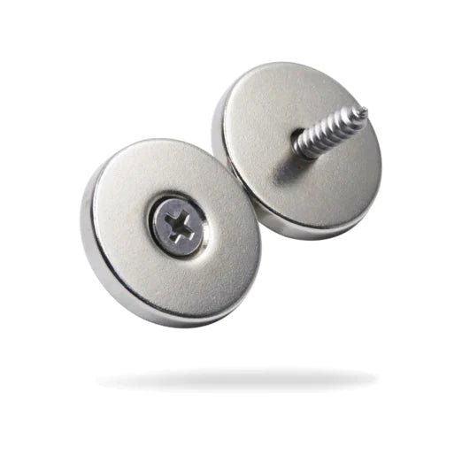 Magnetic Hanging Hardware Silver / .75 Steel Sign Upsell Giftinum