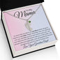 Mama Baby Foot Necklace - I'm sorry 1 Charm / Polished Stainless Steel / Two-Toned Jewelry Giftinum