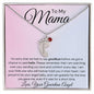 Mama Baby Foot Necklace - I'm sorry 1 Charm / Polished Stainless Steel / Two-Toned Jewelry Giftinum