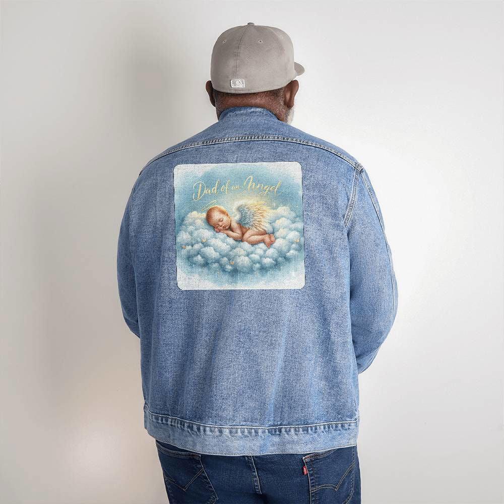 Miscarriage gift Men's Denim Jacket - Giftinum