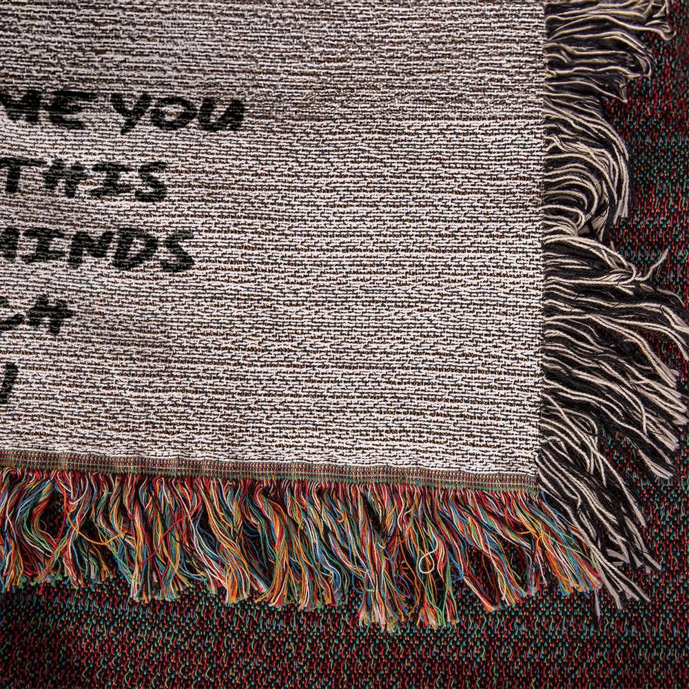 Mom Woven Blanket | Snuggle with Blanket Default Title Blankets Giftinum