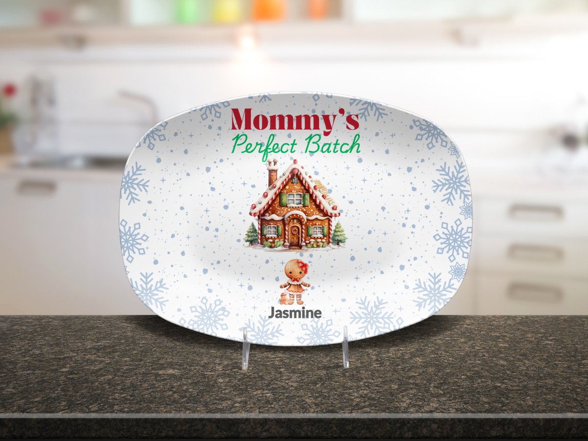 Mommy's Perfect Batch Christmas Platter Platter / 1 Children Platter Giftinum