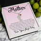 Mother from Baby Angel - Never Forget that I love you 1 Charm / Polished Stainless Steel / Two-Toned Box Jewelry Giftinum