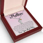 Mother from Baby Angel - Never Forget that I love you 1 Charm / Polished Stainless Steel / Luxury Box w/LED Jewelry Giftinum