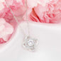 My Amazing Mom Necklace - When We Can't be Together 14K White Gold Finish / Two-Toned Box Jewelry Giftinum
