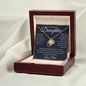 My Beautiful Daughter From Dad - Hard to find words 18K Yellow Gold Finish / Luxury Box w/LED Jewelry Giftinum