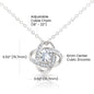 My Daughter Necklace | I Hope You Believe in Yourself 14K White Gold Finish / Standard Box Jewelry Giftinum