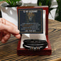 My Husband Bracelet-Best Decision Luxury Box w/LED Jewelry Giftinum