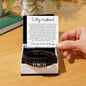 My Husband Bracelet - Not your first date Two Tone Box Jewelry Giftinum