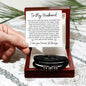 My Husband Bracelet - Not your first date Luxury Box w/LED Jewelry Giftinum