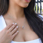 My Wonderful Bonus Daughter | Life gave me you 14k White Gold Finish / Standard Box Jewelry Giftinum