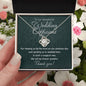 Our Wedding Officiant - Thank you 14K White Gold Finish / Two-Toned Box Jewelry Giftinum