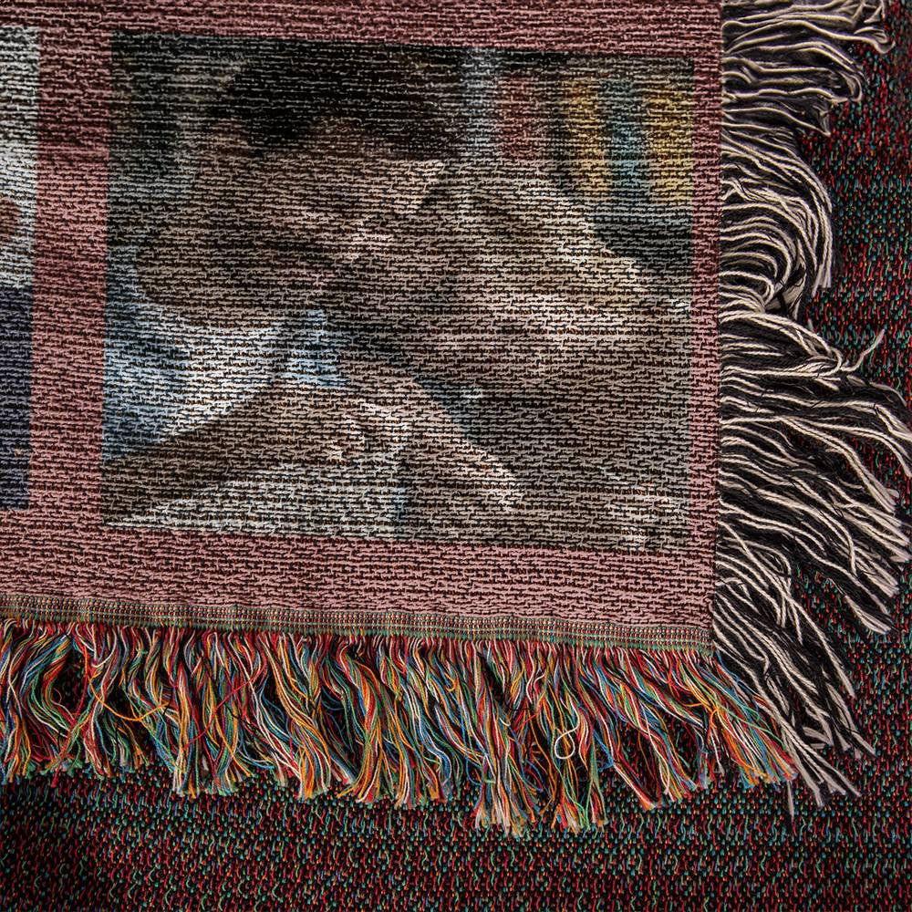 Personalized Best Mom Ever Heirloom Woven Blanket Default Title Giftinum
